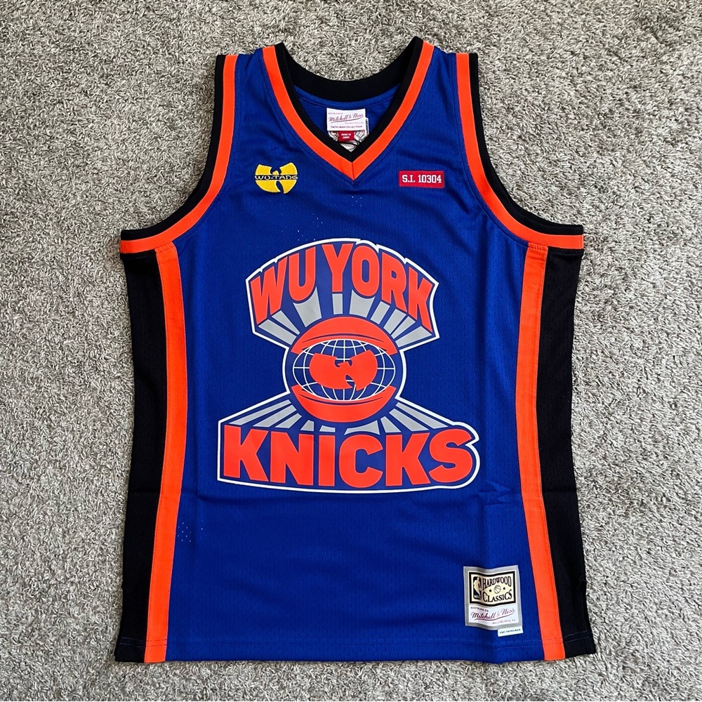 🔴Wu-Tang Basketball Jersey Size XL New York Knicks Rza Method Man